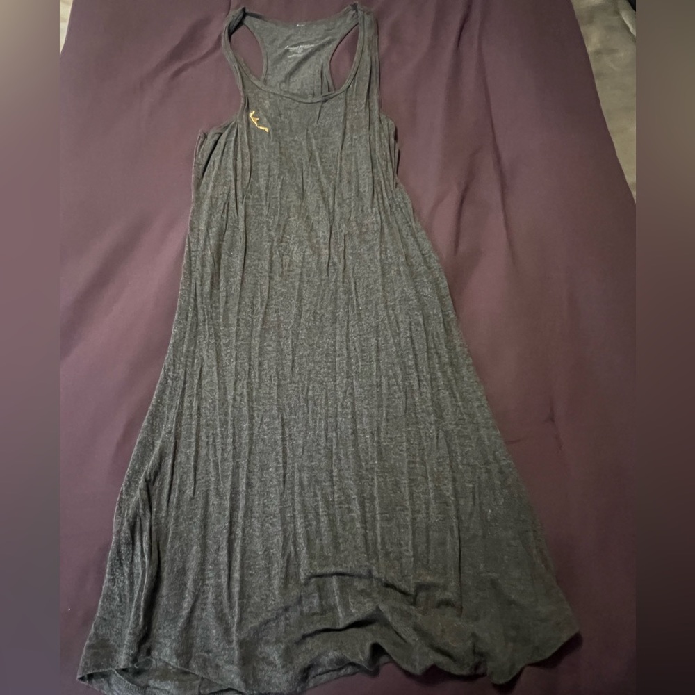 Lightly Used Grey tank top dress in Crooked Beaches in size Medium